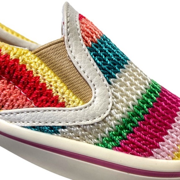 NWT The Sak Cadenza Womens Beach Stripe Fabric Slip On Flats Size 7.5 - Picture 12 of 16